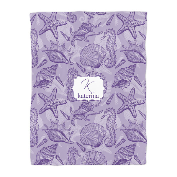 Sea Shells Duvet Cover - Twin - Front