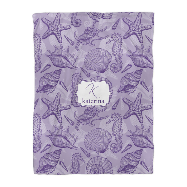 Sea Shells Duvet Cover - Twin XL - Front