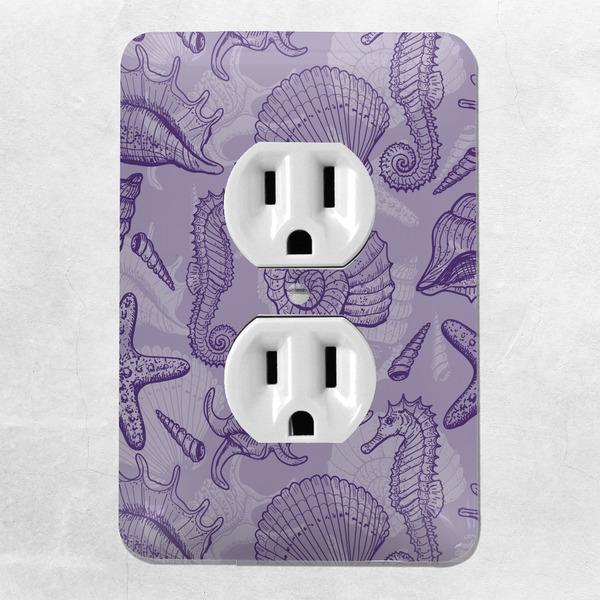 Sea Shells Electric Outlet Plate - LIFESTYLE