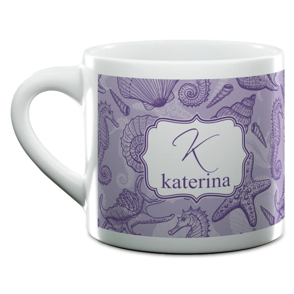 Sea Shells Espresso Cup - 6oz (Double Shot) (MAIN)