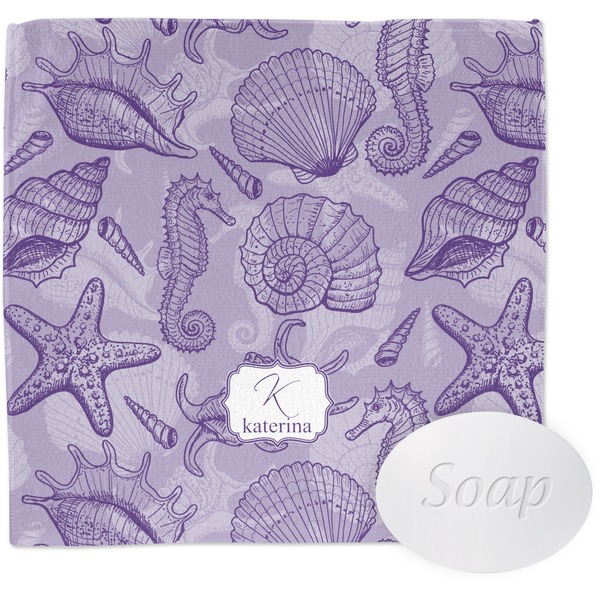 Custom Sea Shells Washcloth (Personalized)