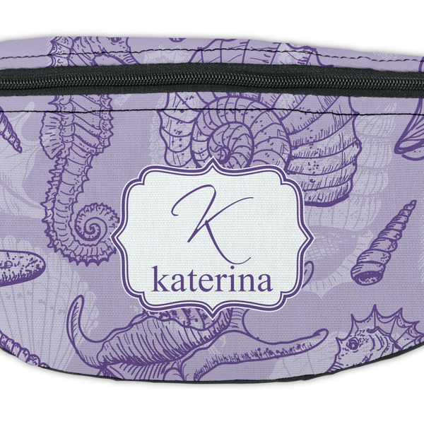 Sea Shells Fanny Pack - Closeup