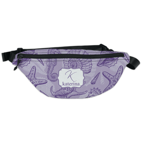 Custom Sea Shells Fanny Pack - Classic Style (Personalized)
