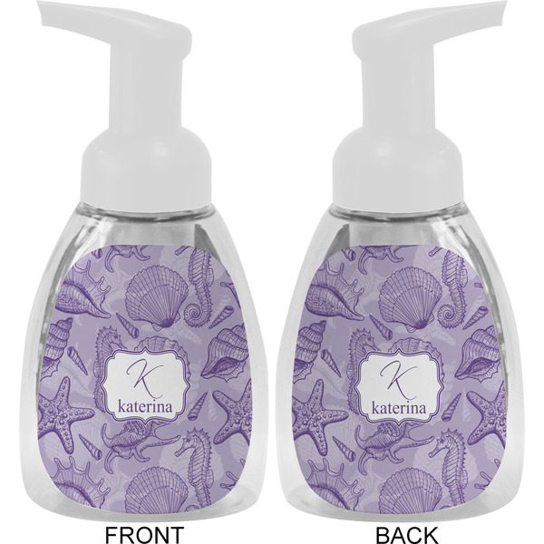 Sea Shells Foam Soap Bottle Approval - White