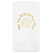 Sea Shells Guest Napkins - Foil Stamped (Personalized)