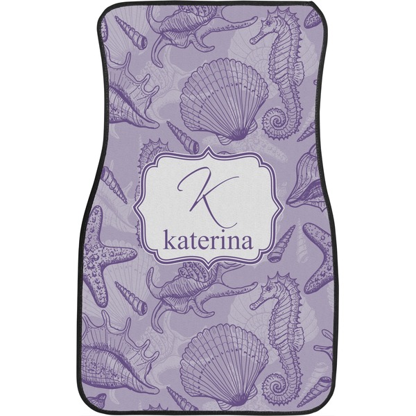 Sea Shells Front Seat Car Mat