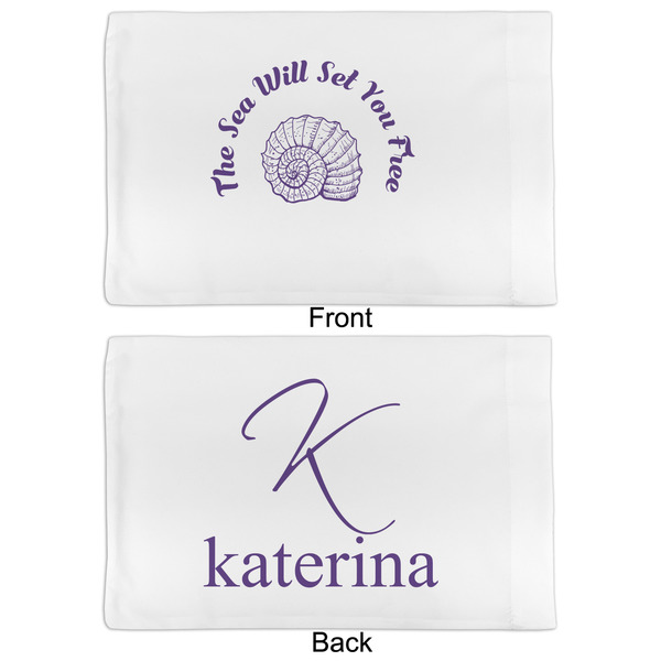 Sea Shells Full Pillow Case - APPROVAL (partial print)