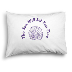 Sea Shells Pillow Case - Standard - Graphic (Personalized)