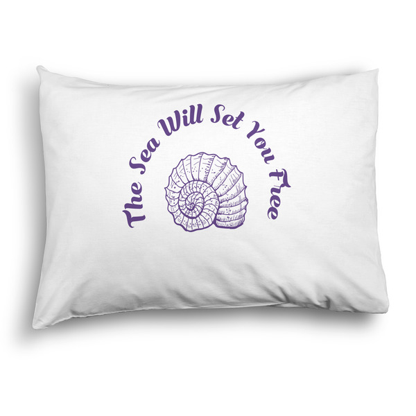 Custom Sea Shells Pillow Case - Standard - Graphic (Personalized)
