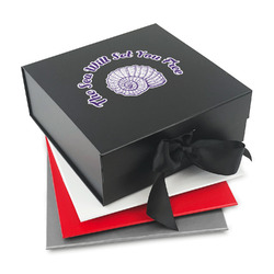 Sea Shells Gift Box with Magnetic Lid