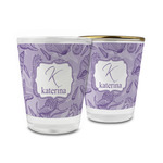 Sea Shells Glass Shot Glass - 1.5 oz (Personalized)