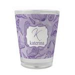 Sea Shells Glass Shot Glass - 1.5 oz - Single (Personalized)