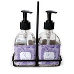 Sea Shells Glass Soap & Lotion Bottle Set (Personalized)