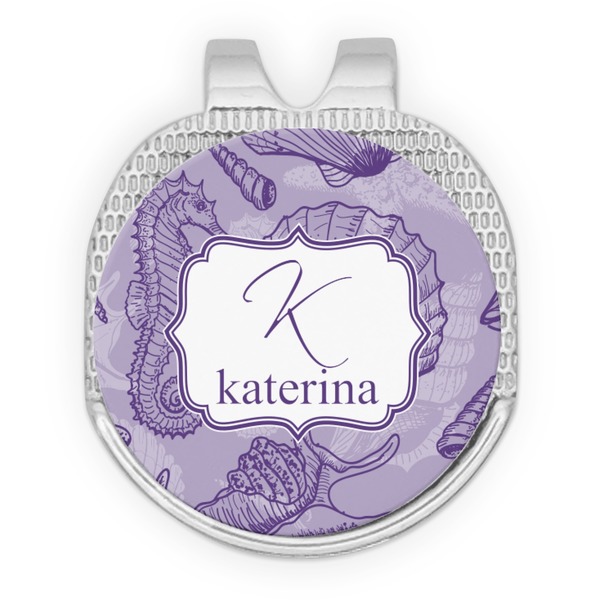 Sea Shells Golf Ball Hat Marker Hat Clip