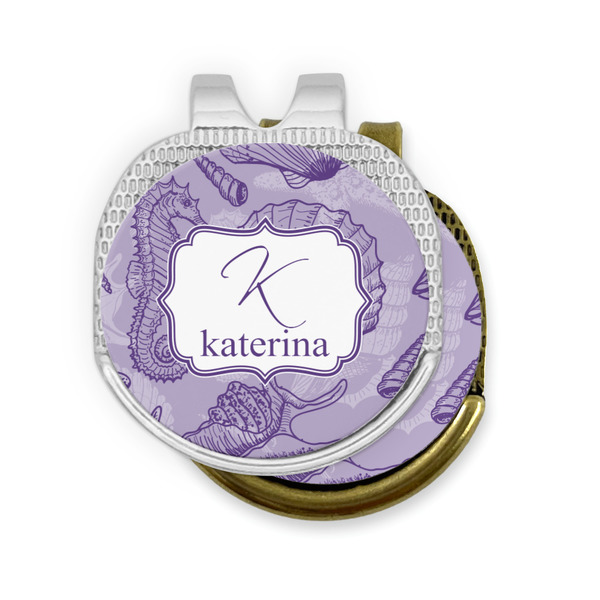 Sea Shells Golf Ball Marker Hat Clip - PARENT/MAIN