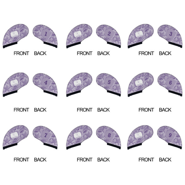 Sea Shells Golf Club Covers - APPROVAL (set of 9)