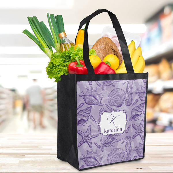 Sea Shells Grocery Bag - LIFESTYLE