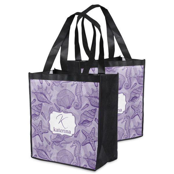 Sea Shells Grocery Bag - MAIN