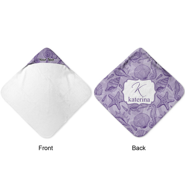 Sea Shells Hooded Baby Towel- Approval