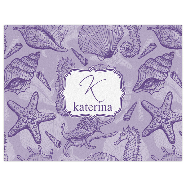 Sea Shells Indoor / Outdoor Rug - 6'x8' - Front Flat