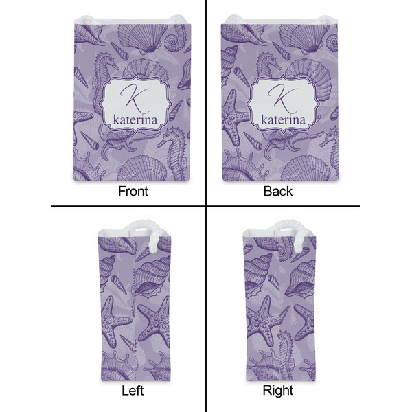 Sea Shells Jewelry Gift Bag - Matte - Approval