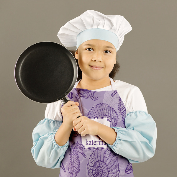 Sea Shells Kid's Aprons - Medium - Lifestyle