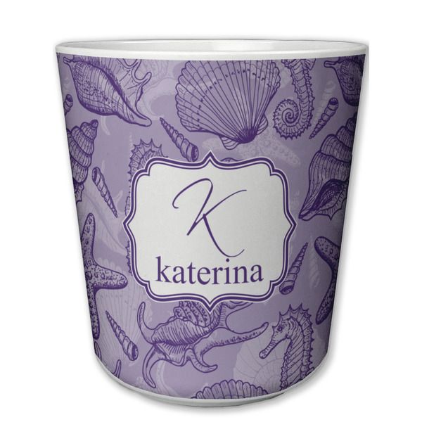 Custom Sea Shells Plastic Tumbler 6oz (Personalized)