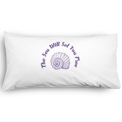 Sea Shells Pillow Case - King - Graphic (Personalized)