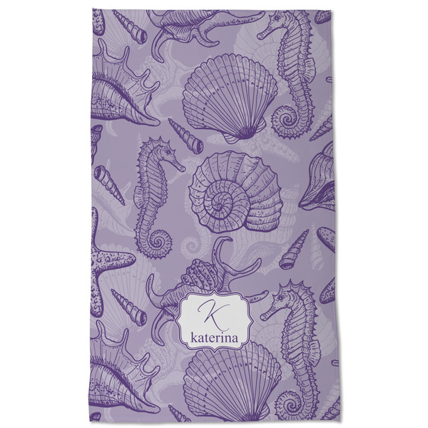 Sea Shells Kitchen Towel - Poly Cotton - Full Front