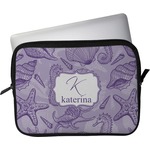 Sea Shells Laptop Sleeve / Case - 15" (Personalized)