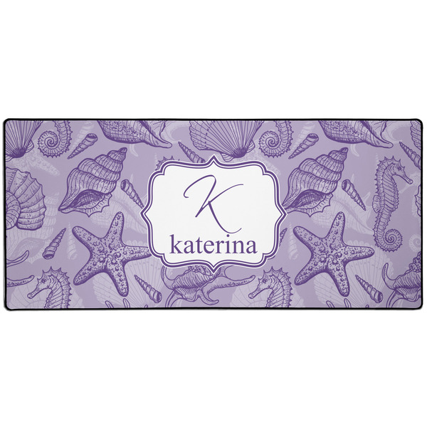 Custom Sea Shells 3XL Gaming Mouse Pad - 35" x 16" (Personalized)