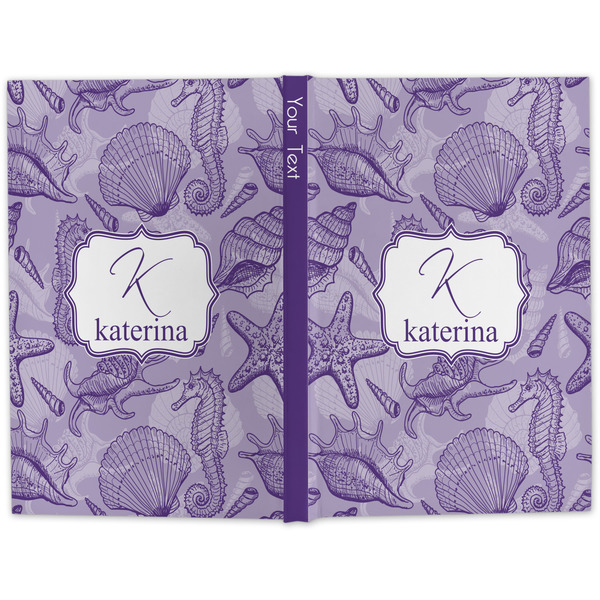 Sea Shells Large Hard Cover Journal - Apvl