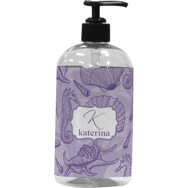 Custom Sea Shells Plastic Soap / Lotion Dispenser (Personalized)