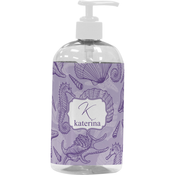 Sea Shells Large Liquid Dispenser (16 oz) - White