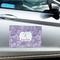 Sea Shells Large Rectangle Car Magnets- In Context