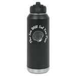Sea Shells Water Bottles - Laser Engraved - Front & Back (Personalized)