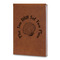 Sea Shells Leatherette Journal - Large - Double Sided (Personalized)