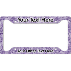 Sea Shells License Plate Frame - Style A (Personalized)