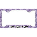 Sea Shells License Plate Frame - Style C (Personalized)