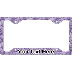 Sea Shells License Plate Frame - Style C (Personalized)