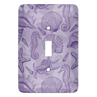 Sea Shells Light Switch Cover (Single Toggle) (Personalized)