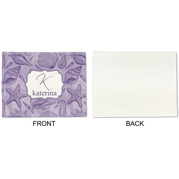 Sea Shells Linen Placemat - APPROVAL Single (single sided)