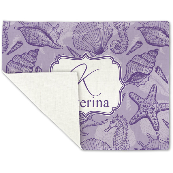 Sea Shells Linen Placemat - Folded Corner (single side)