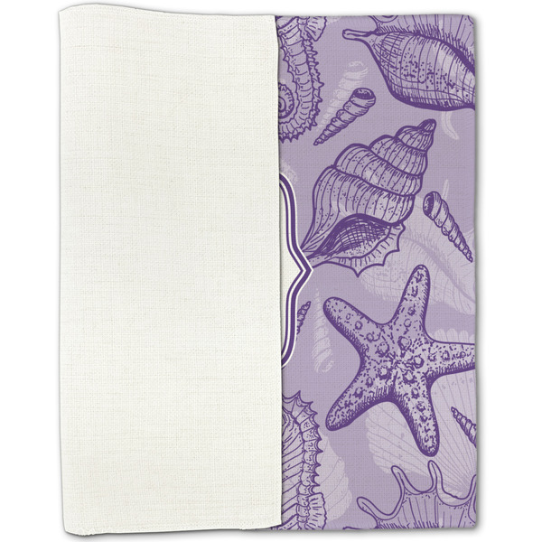 Sea Shells Linen Placemat - Folded Half