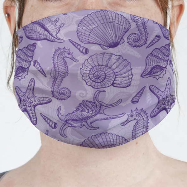 Custom Sea Shells Face Mask Cover