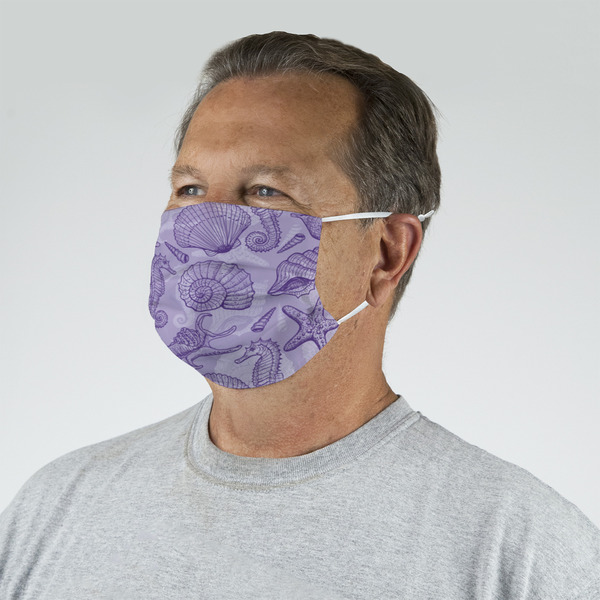 Sea Shells Mask - Quarter View on Guy