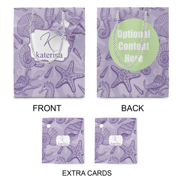 Sea Shells Medium Gift Bag - Approval