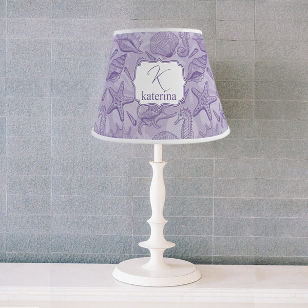 Sea Shells Poly Film Empire Lampshade - Lifestyle