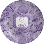 Sea Shells Melamine Plate (Personalized)