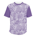 Sea Shells Men's Crew T-Shirt (Personalized)